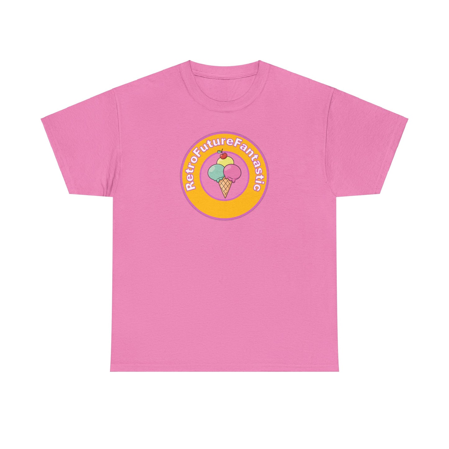 BANTU.ALL.DAY - RetroFutureFantastic - Yellow Ice Cream (Clear Back)