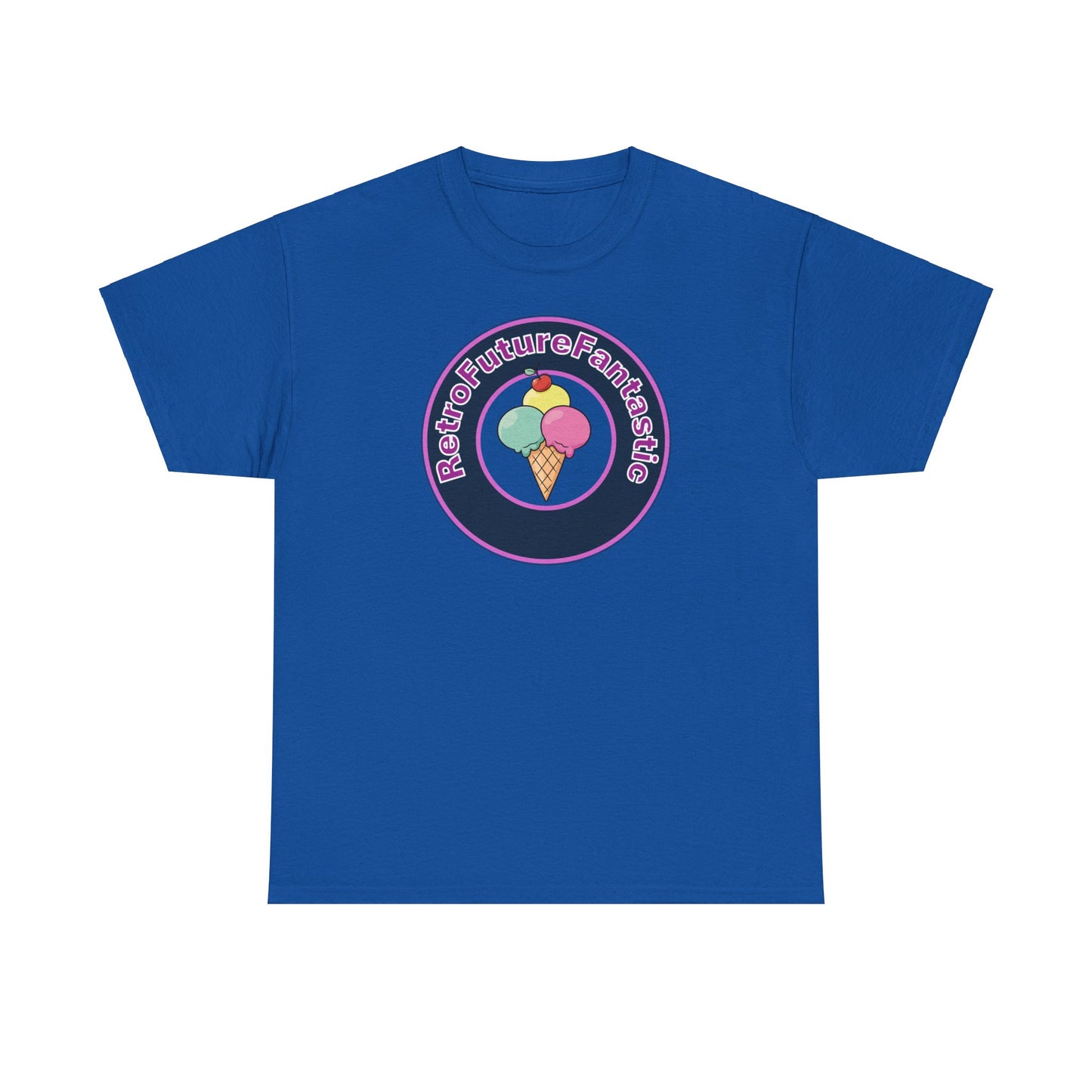 BANTU.ALL.DAY - RetroFutureFantastic - Navy Ice Cream (Clear Back)