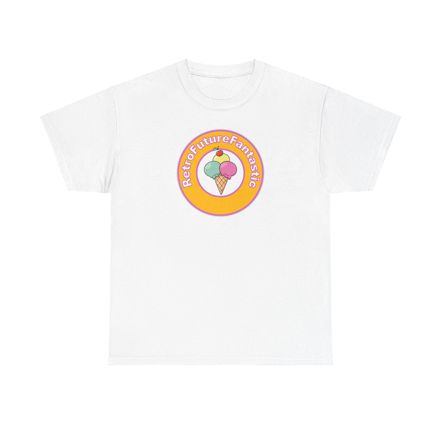 BANTU.ALL.DAY - RetroFutureFantastic - Yellow Ice Cream (Clear Back)