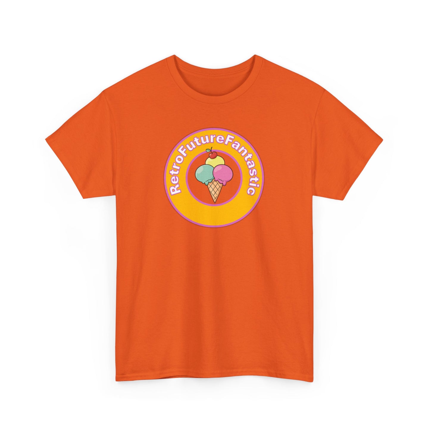BANTU.ALL.DAY - RetroFutureFantastic - Yellow Ice Cream (Clear Back)