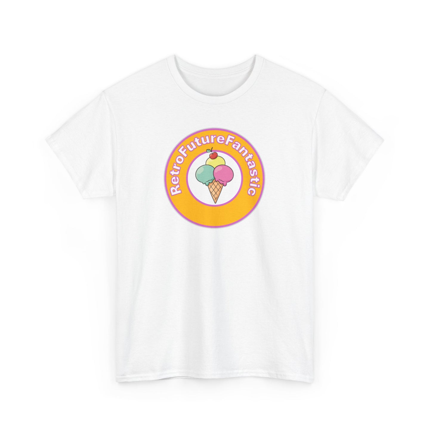 BANTU.ALL.DAY - RetroFutureFantastic - Yellow Ice Cream (Clear Back)