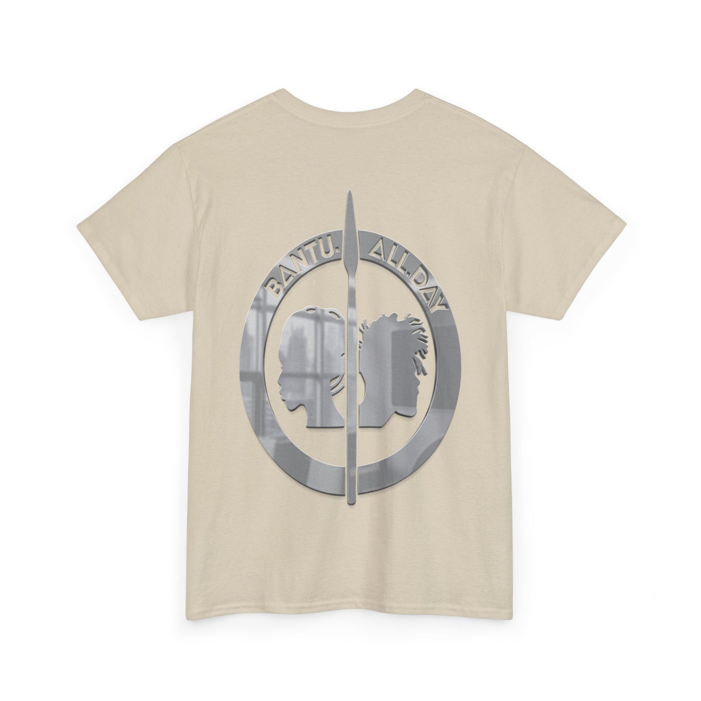 BANTU.ALL.DAY - Silver Name + Heads