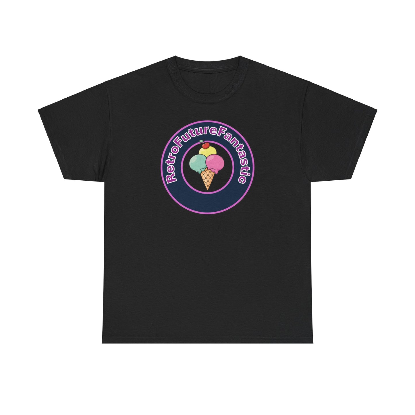BANTU.ALL.DAY - RetroFutureFantastic - Navy Ice Cream (Clear Back)