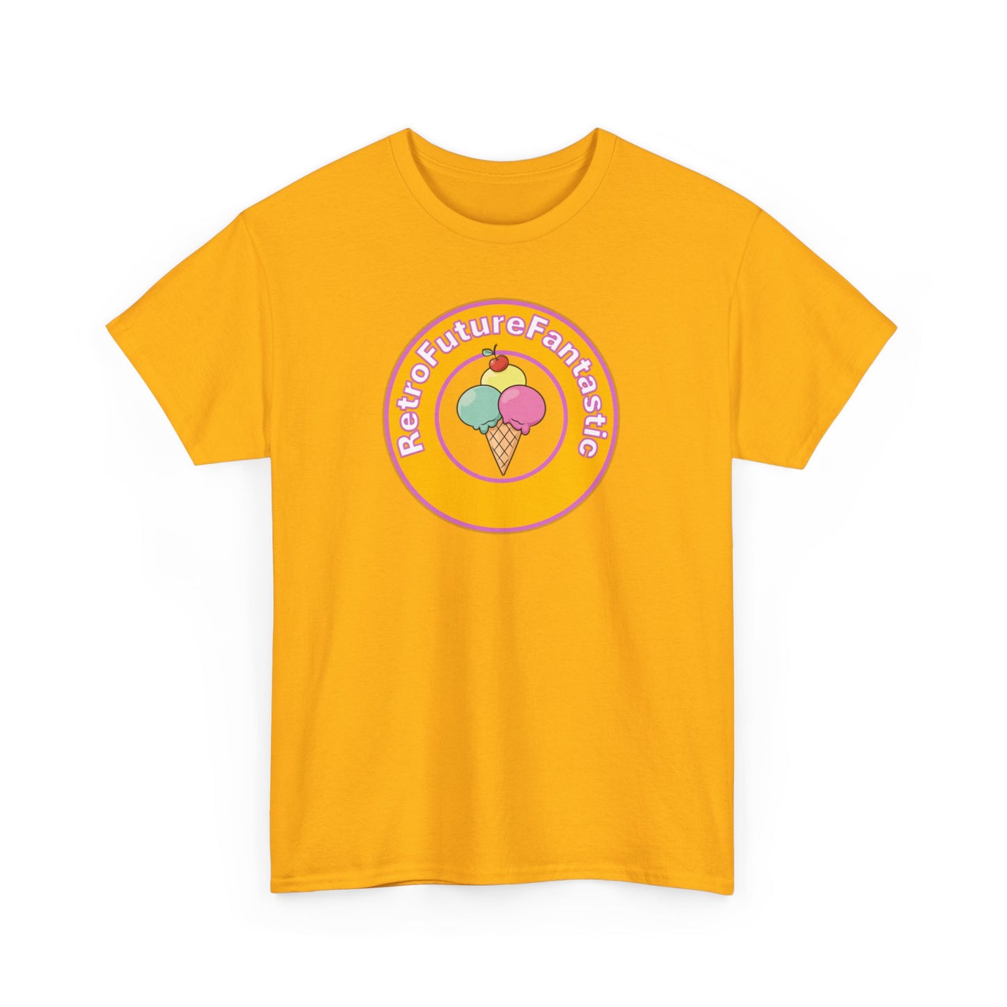 BANTU.ALL.DAY - RetroFutureFantastic - Yellow Ice Cream (Clear Back)