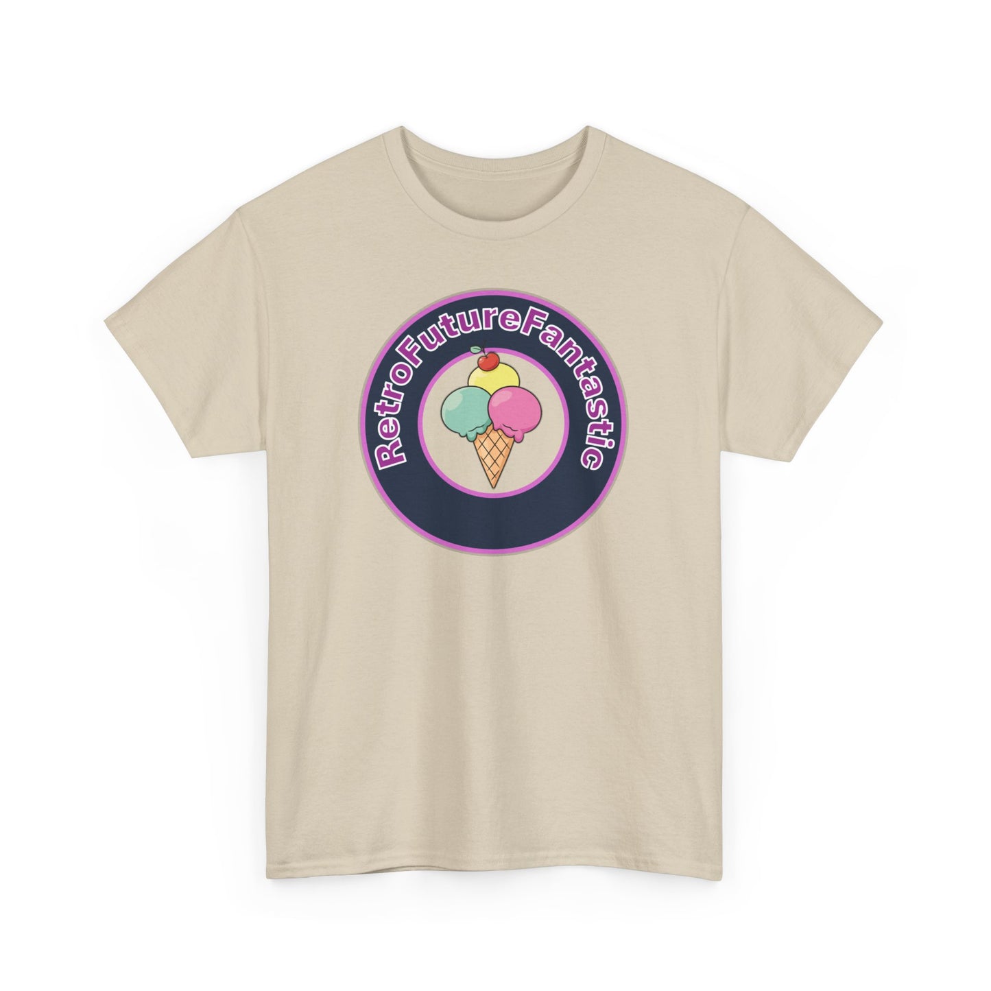 BANTU.ALL.DAY - RetroFutureFantastic - Navy Ice Cream (Clear Back)