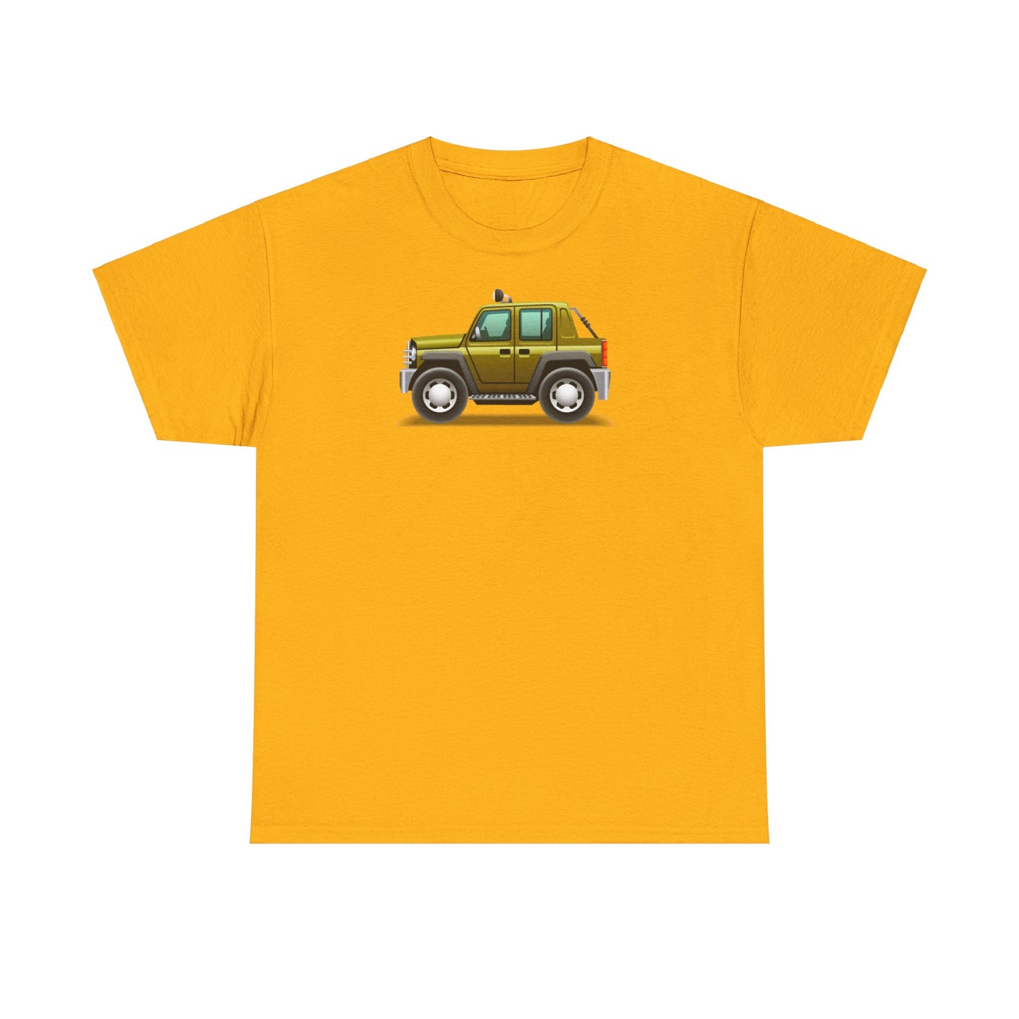 BANTU.ALL.DAY - Mustard 4-Door Jeep