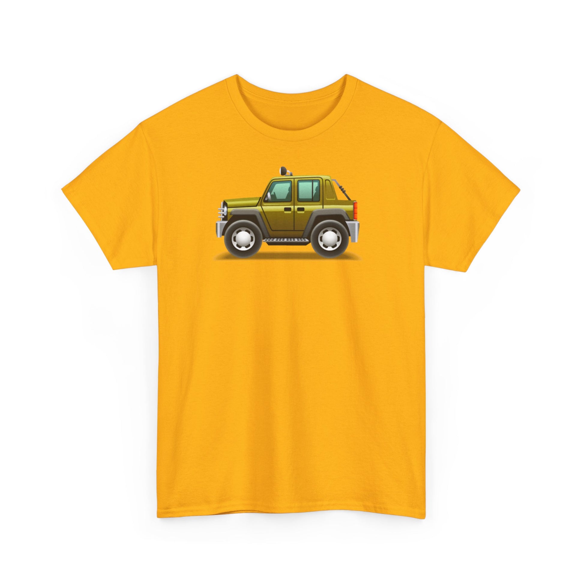 BANTU.ALL.DAY - Mustard 4-Door Jeep