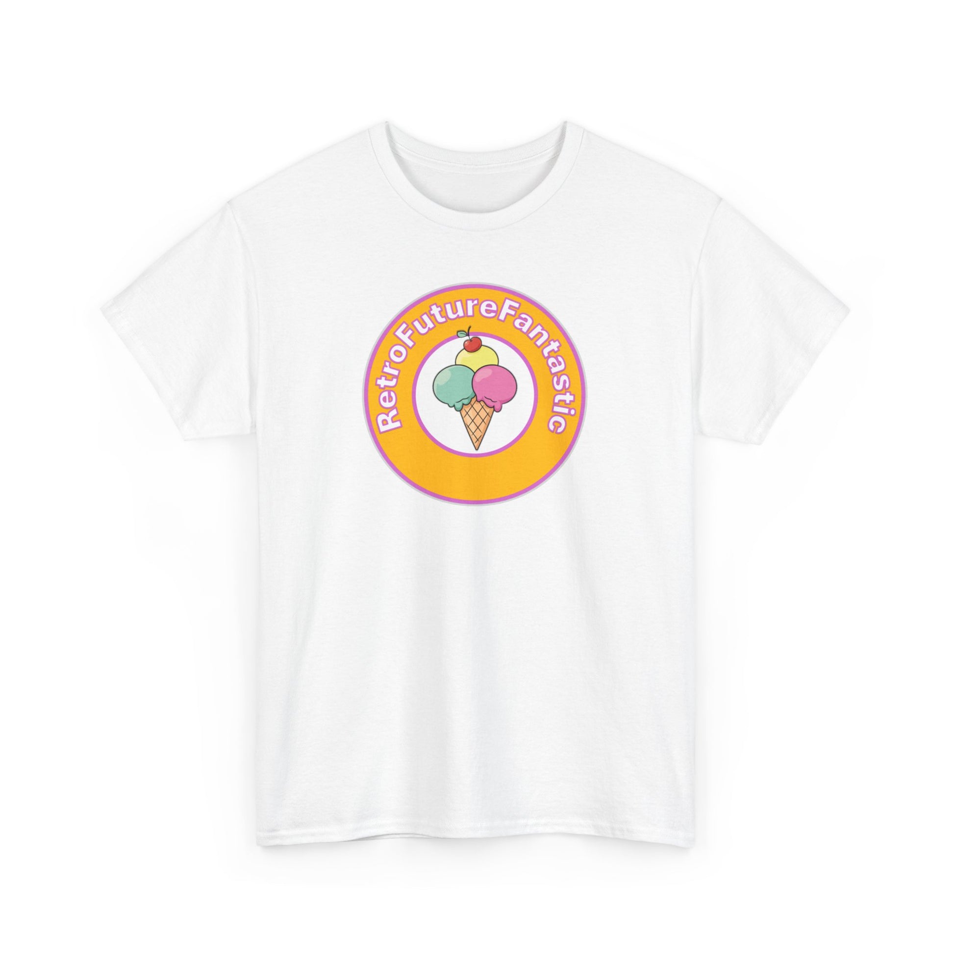 BANTU.ALL.DAY - RetroFutureFantastic - Yellow Ice Cream (Clear Back)