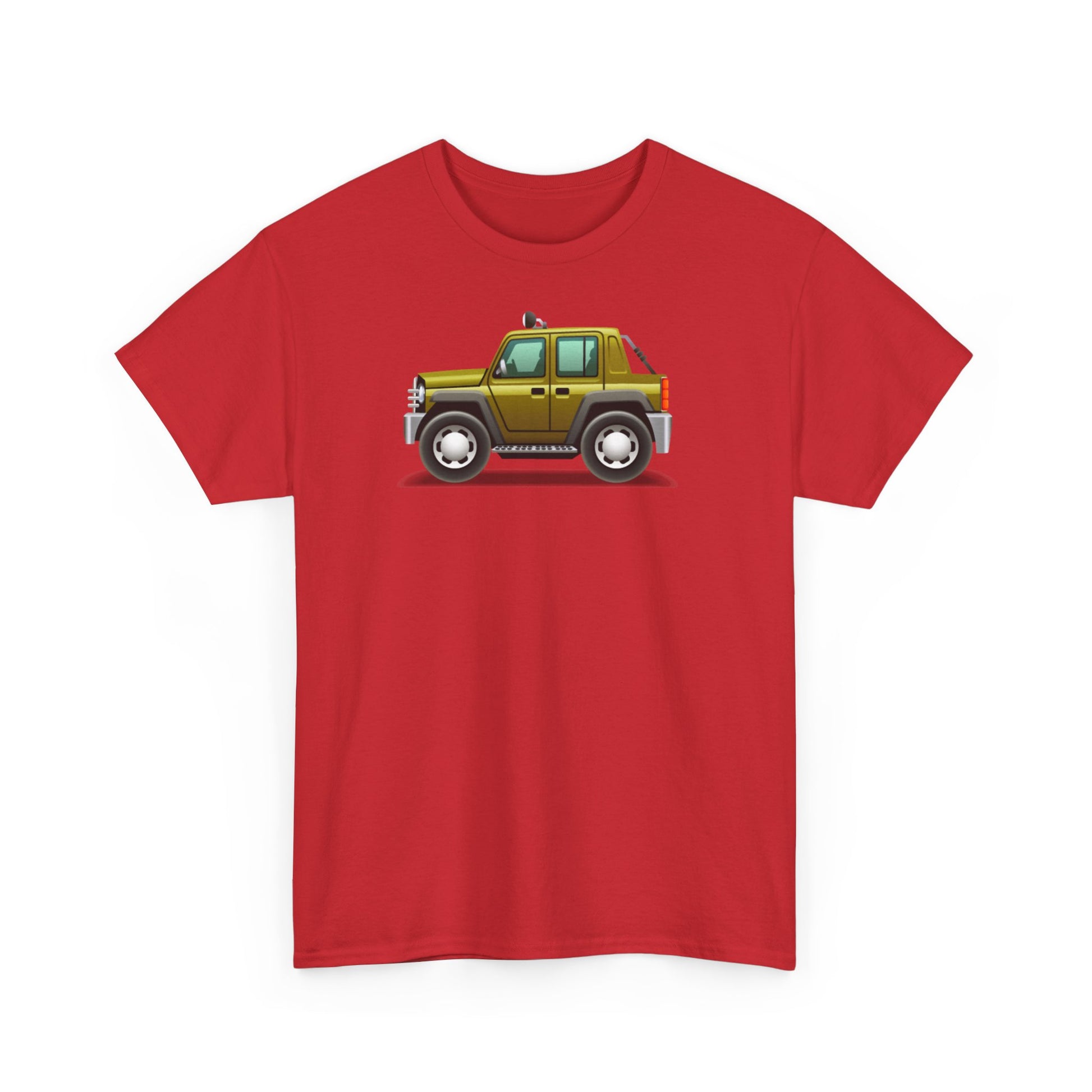 BANTU.ALL.DAY - Mustard 4-Door Jeep
