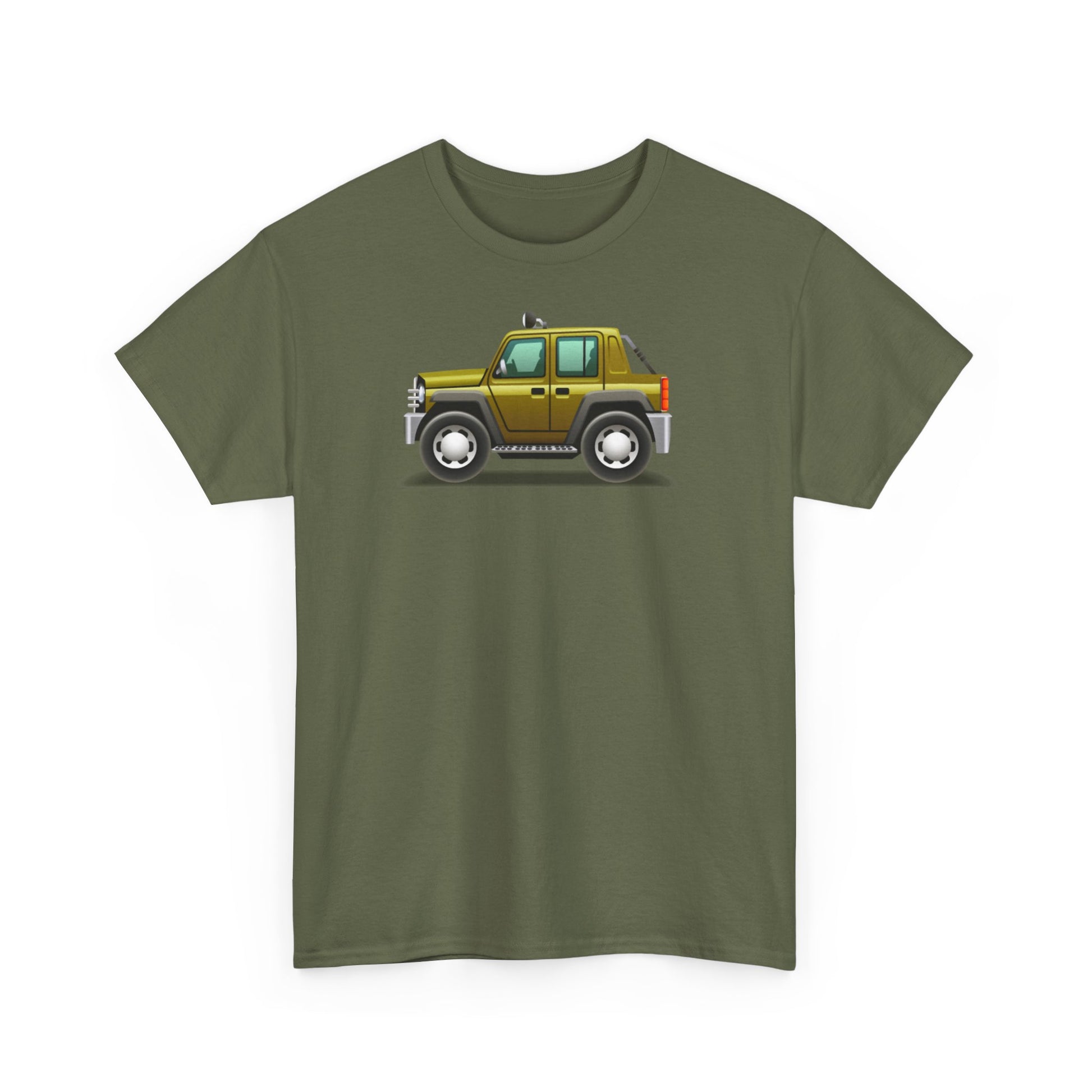 BANTU.ALL.DAY - Mustard 4-Door Jeep