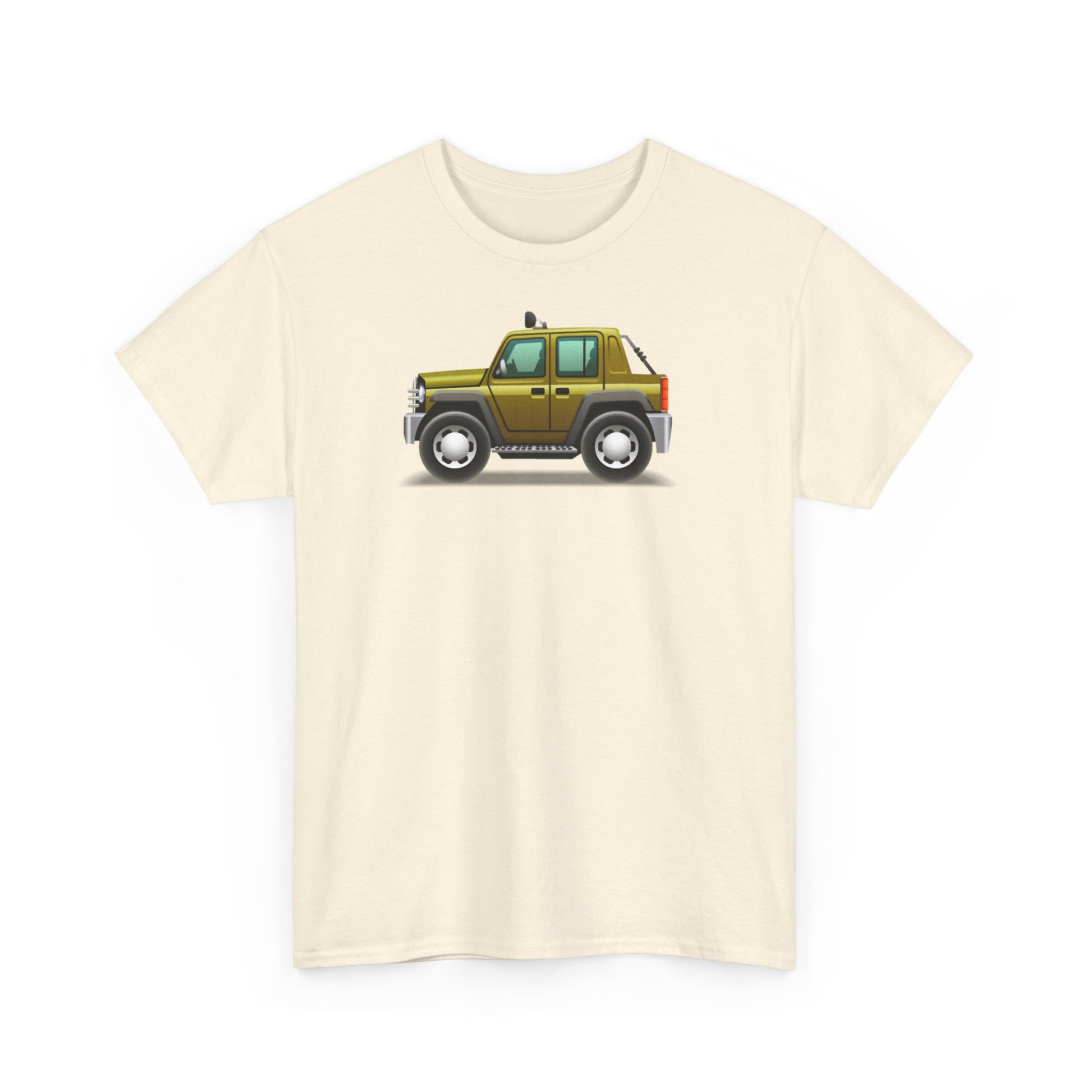 BANTU.ALL.DAY - Mustard 4-Door Jeep